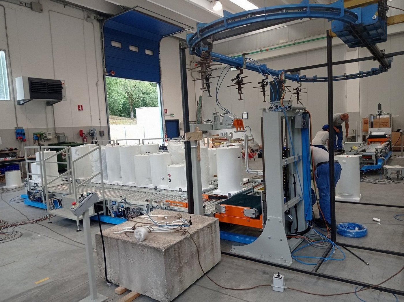 Boiler Unload and Handling