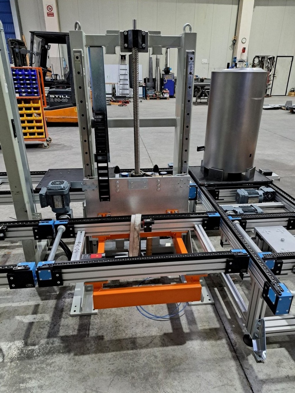 Linea a ricircolo di Pallet