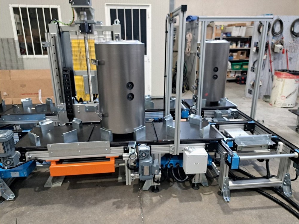 Linea a ricircolo di Pallet