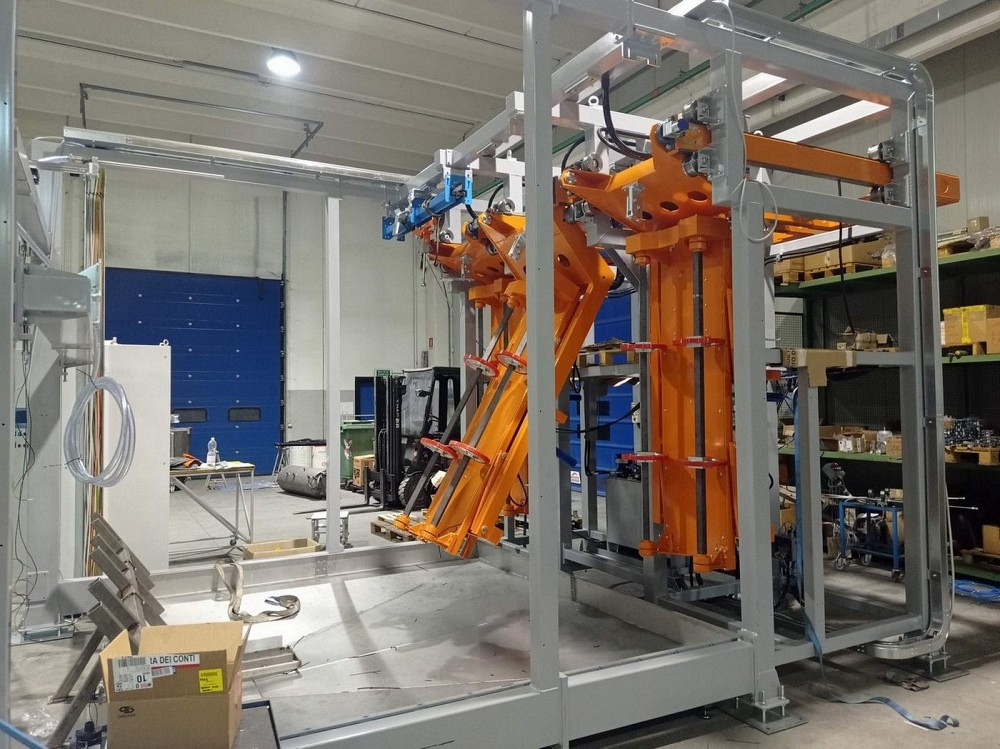 Roto Flow Coating 3 stations IN line