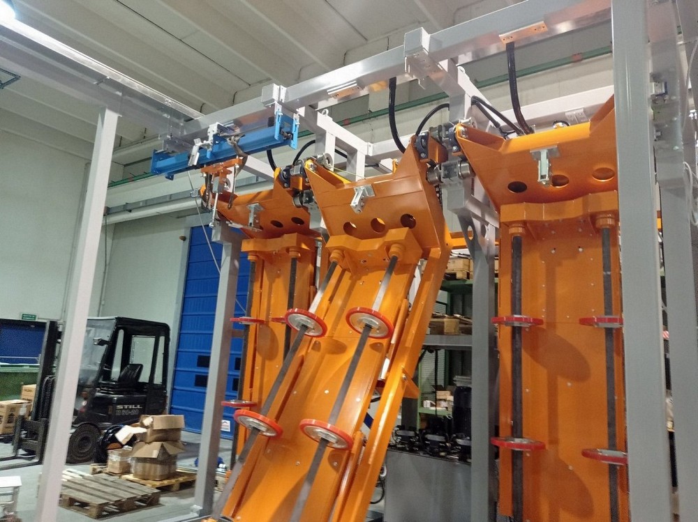 Roto Flow Coating 3 stations IN line